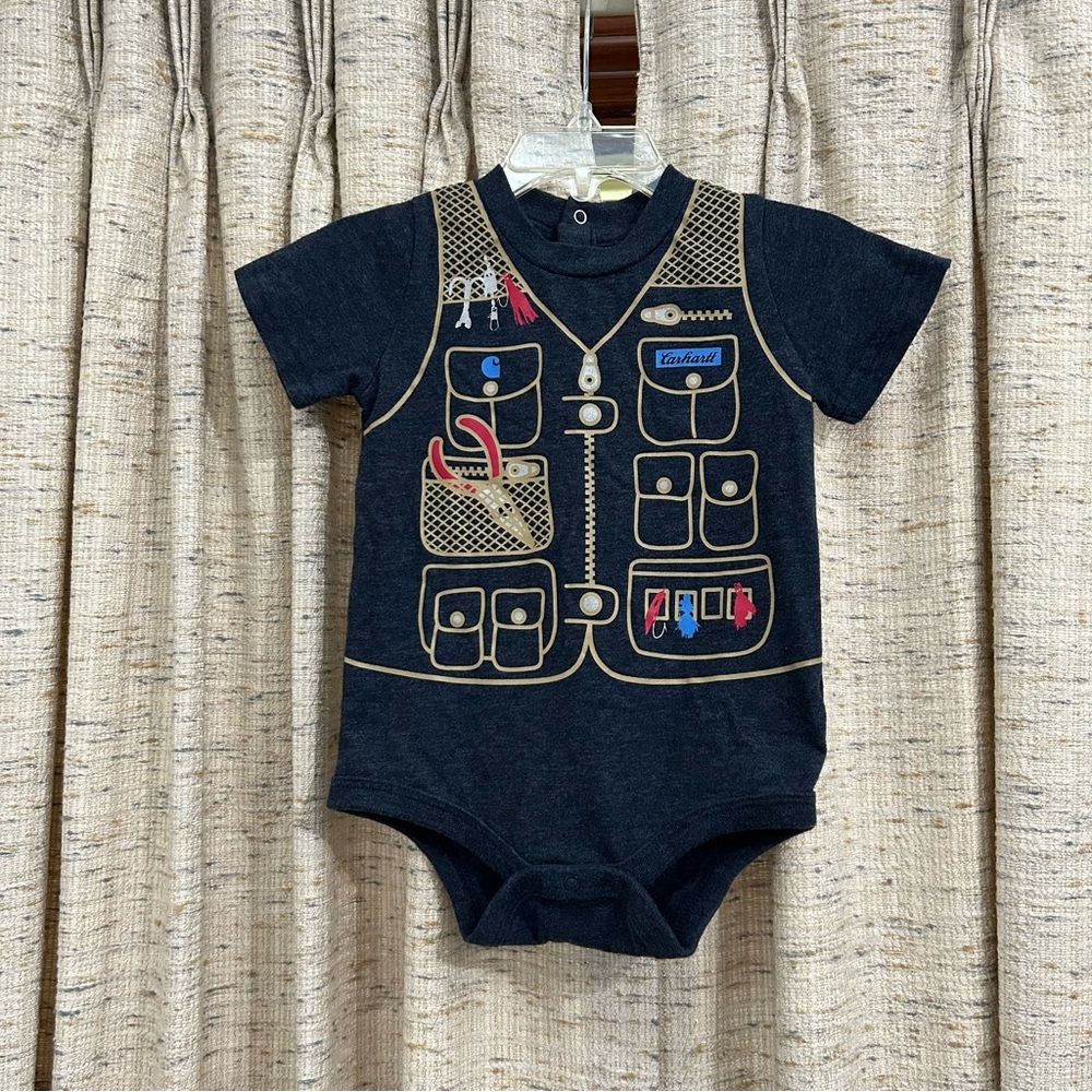 Carhartt Fishing Vest Graphic Bodysuit